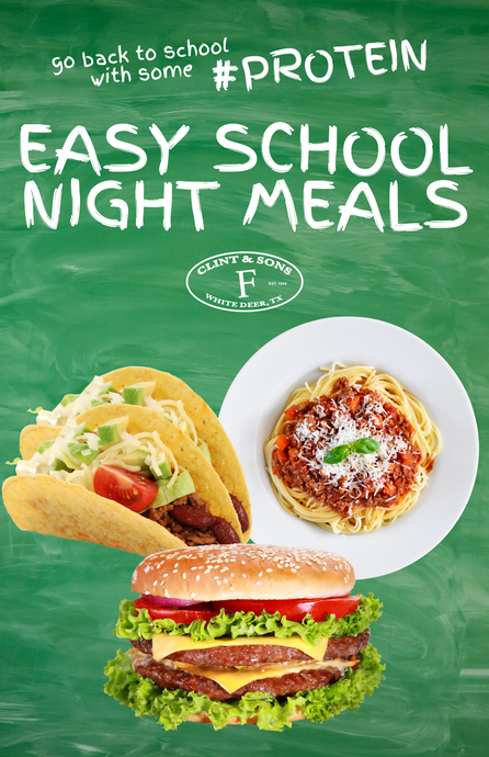 Back To School: School Night Meals