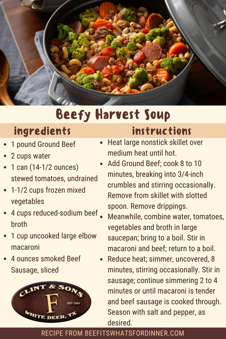 Beefy Harvest Soup