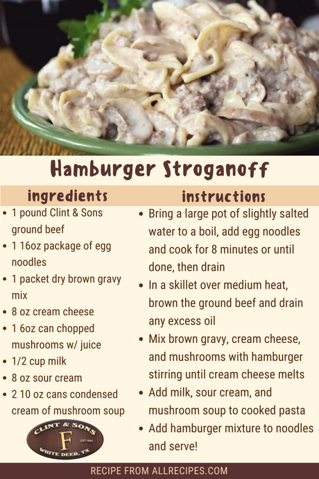 Hamburger Stroganoff