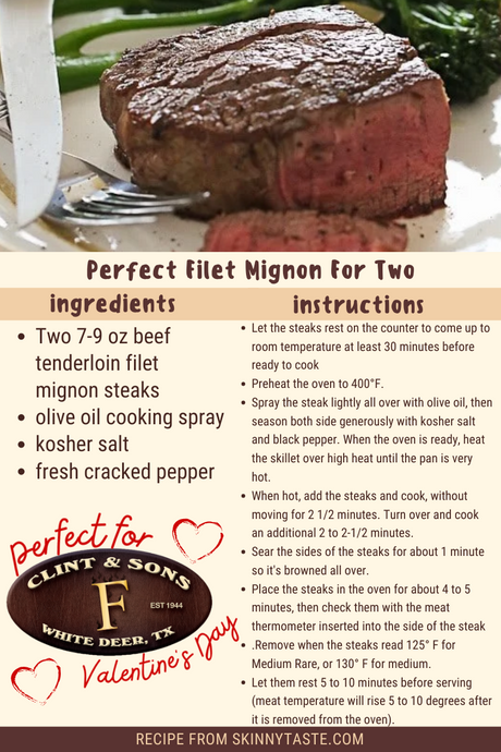 Perfect Filet Mignon for Two