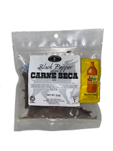 Load image into Gallery viewer, Black Pepper Carne Seca Style Beef Jerky
