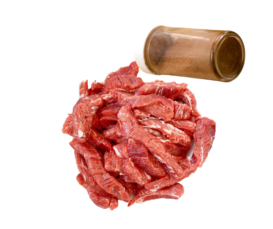 Sliced USDA Choice Seasoned Beef Fajita Meat