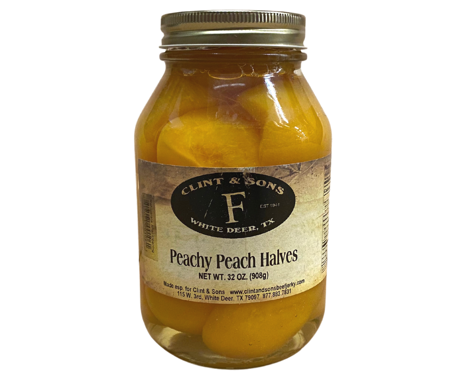 Peachy Peach Halves