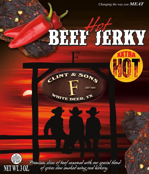 XX-Hot Beef Jerky