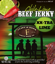 Load image into Gallery viewer, XX-Lime Chile Lime Beef Jerky
