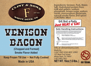 Venison Bacon