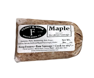 Maple Breakfast Sausage