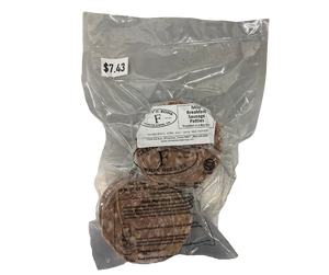 Breakfast Sausage Patties (Bun Size, 4 pack)