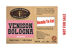 Venison Bologna