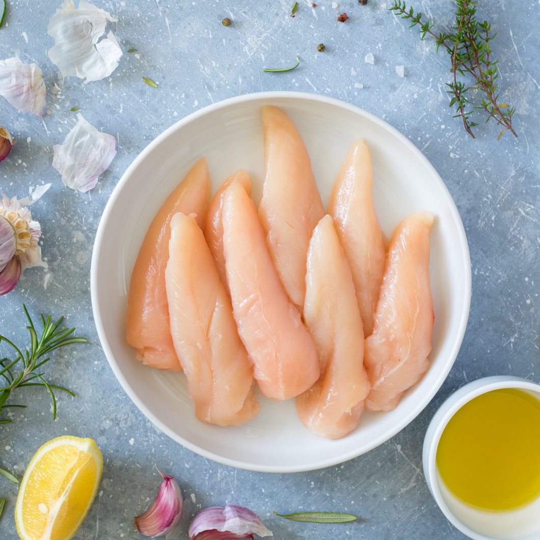 Boneless Skinless Chicken Tenders (frozen)