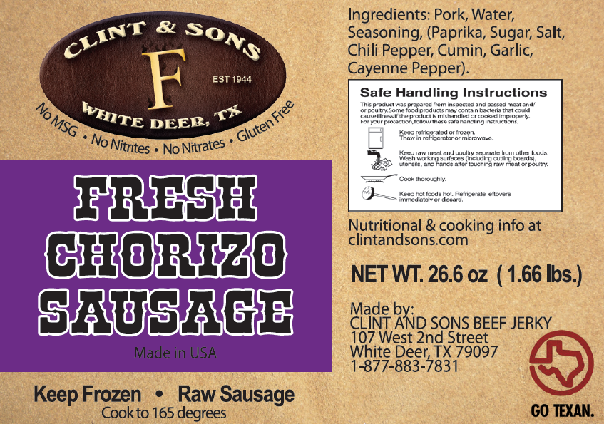 Fresh Chorizo Sausage